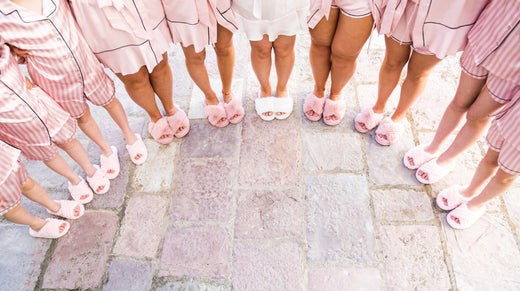 Bridal party slippers