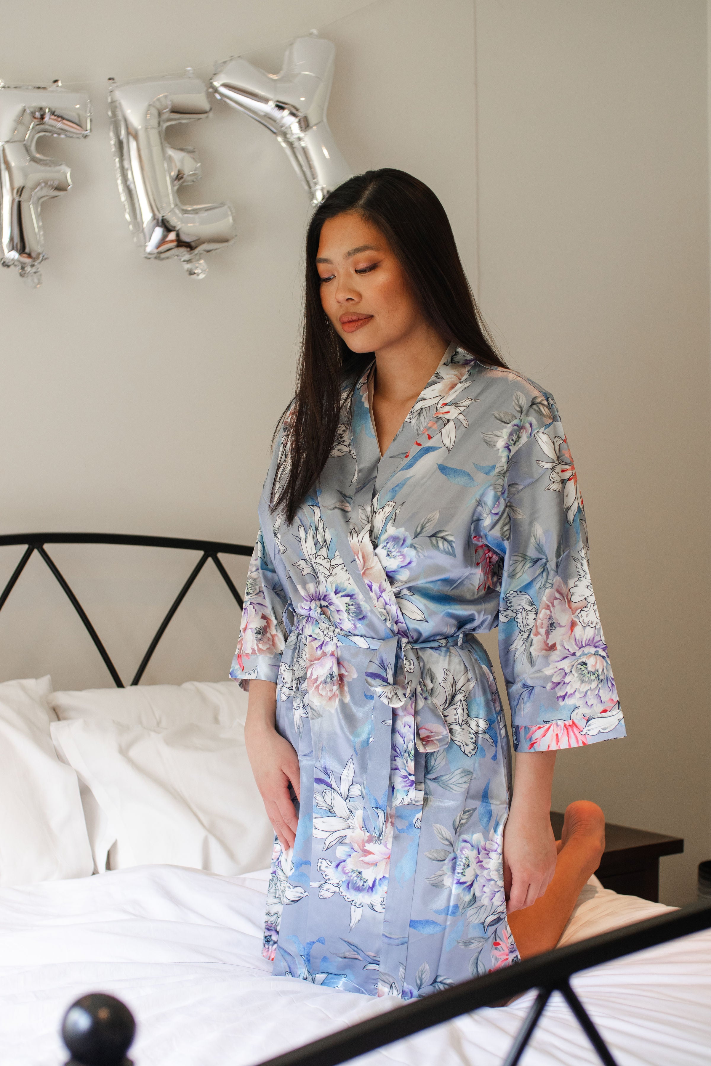Blossom Floral Robes Buy Personalised Bridal Robes Australia Get