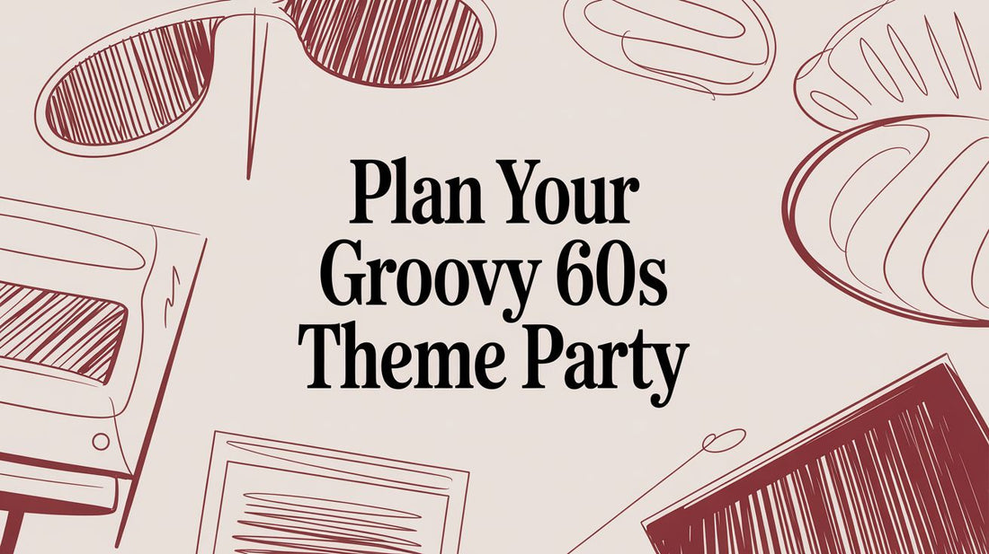 Plan Your Groovy 60s Theme Party