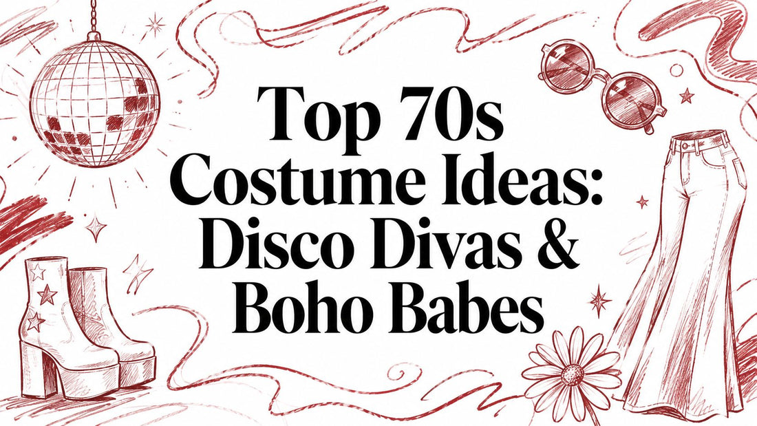 Top 70s Costume Ideas: Disco Divas & Boho Babes