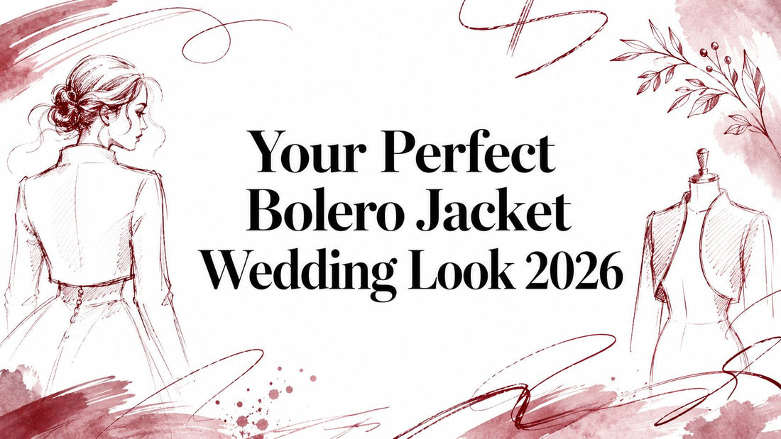 Your Perfect Bolero Jacket Wedding Look 2026