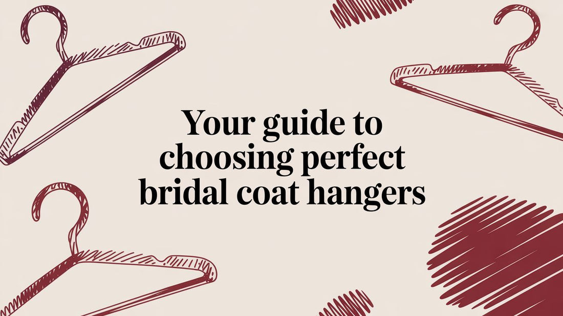 Your Guide to Choosing Perfect Bridal Coat Hangers