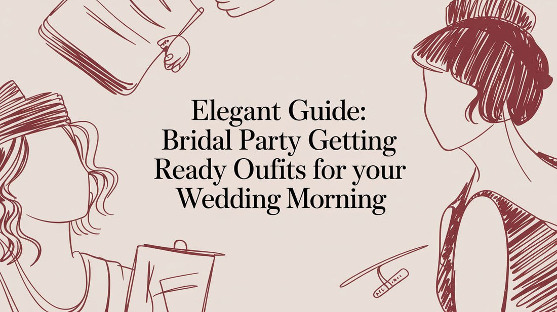 An Elegant Guide to Bridal Party Getting Ready Outfits