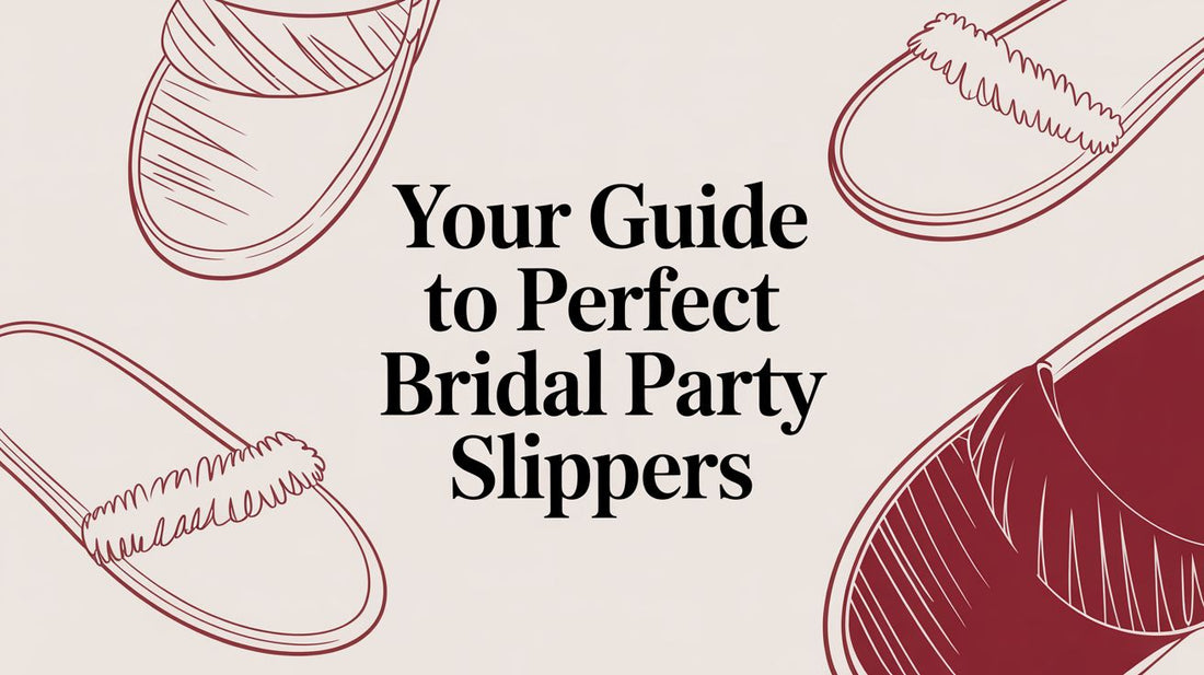 Your Guide to Perfect Bridal Party Slippers