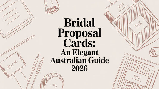 Bridal Proposal Cards: An Elegant Australian Guide 2026