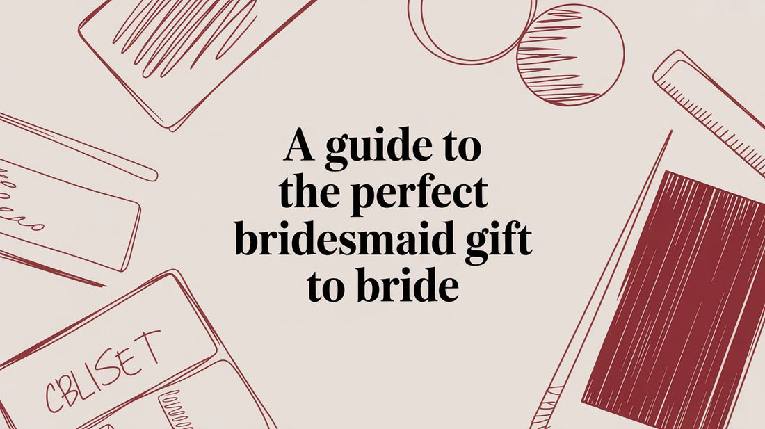 A Guide to the Perfect Bridesmaid Gift to Bride