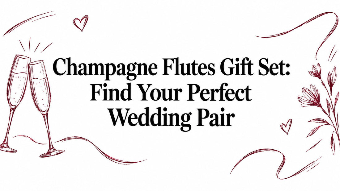 Champagne Flutes Gift Set: Find Your Perfect Wedding Pair