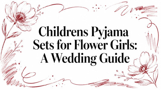 Childrens Pyjama Sets for Flower Girls: A Wedding Guide