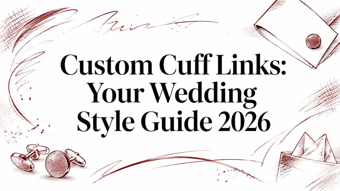 Custom Cuff Links: Your Wedding Style Guide 2026