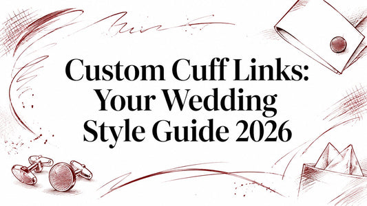 Custom Cuff Links: Your Wedding Style Guide 2026
