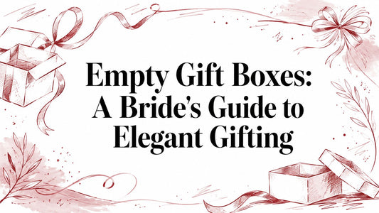 Empty Gift Boxes: A Bride's Guide to Elegant Gifting