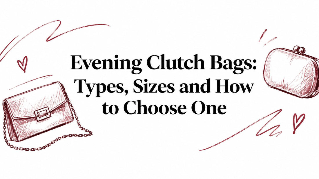 Evening Clutch Bags: Types, Sizes and How to Choose One