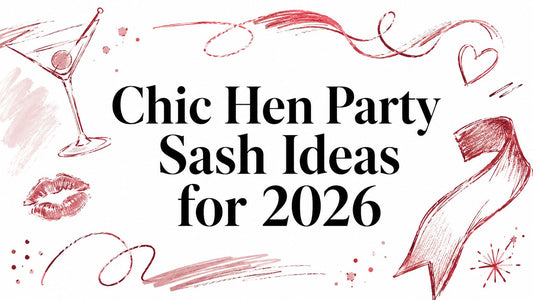 Chic Hen Party Sash Ideas for 2026