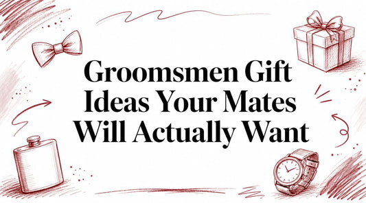 Groomsmen Gift Ideas Your Mates Will Actually Want