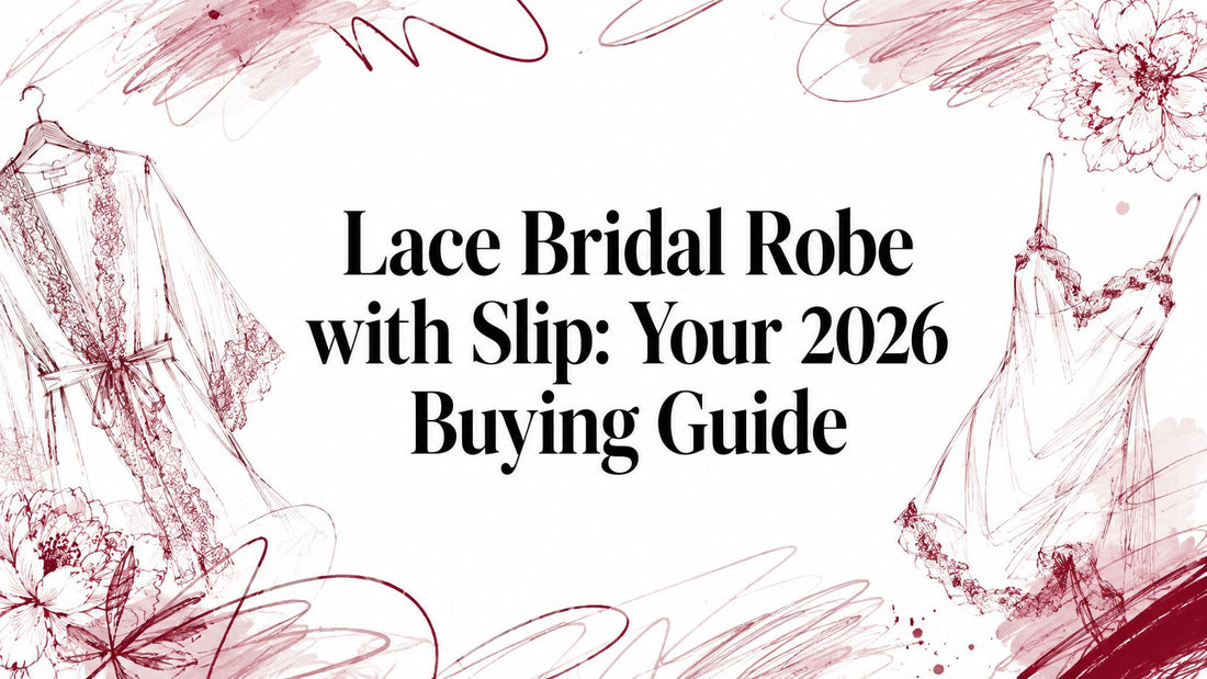 Lace Bridal Robe with Slip: Your 2026 Buying Guide