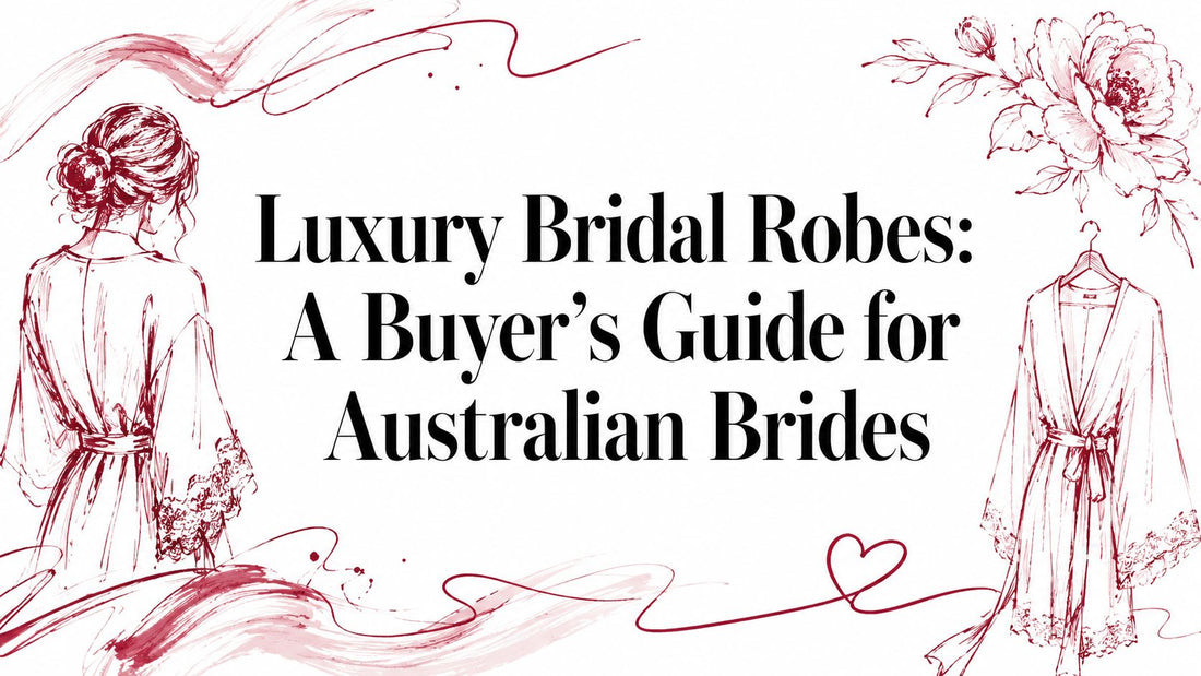 Luxury Bridal Robes: A Buyer's Guide for Australian Brides