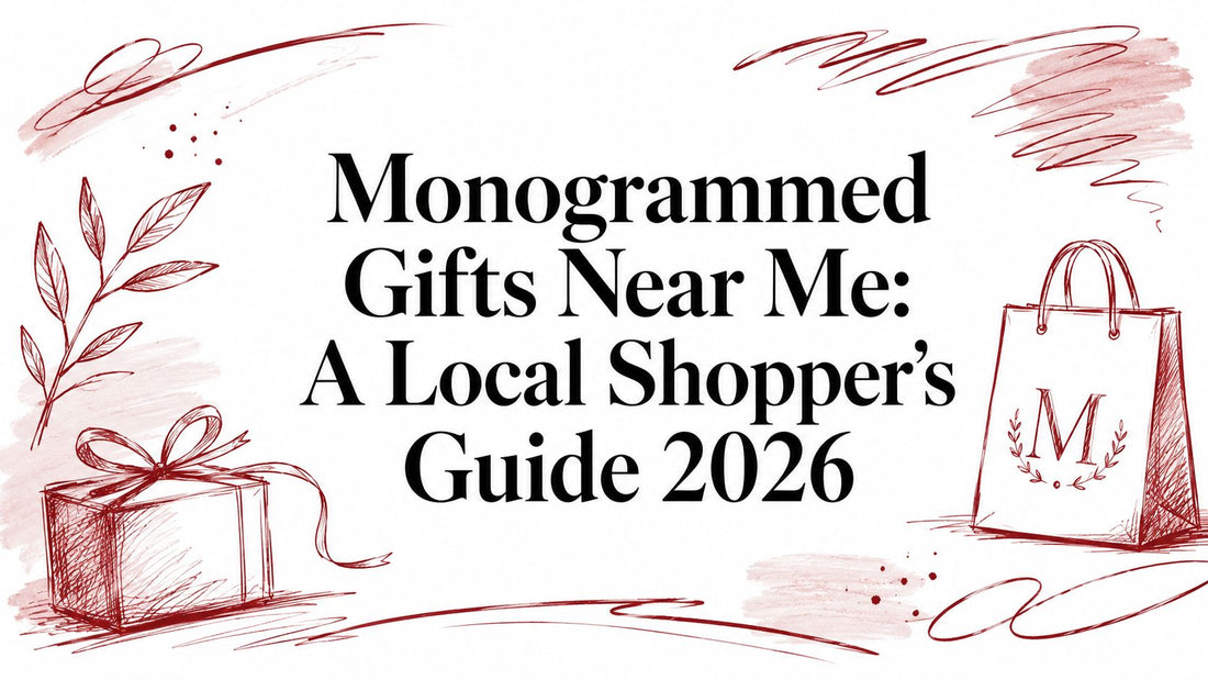 Monogrammed Gifts Near Me: A Local Shopper's Guide 2026