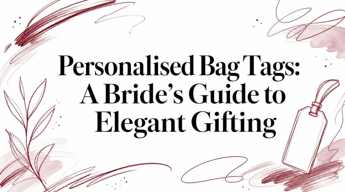Personalised Bag Tags: A Bride's Guide to Elegant Gifting