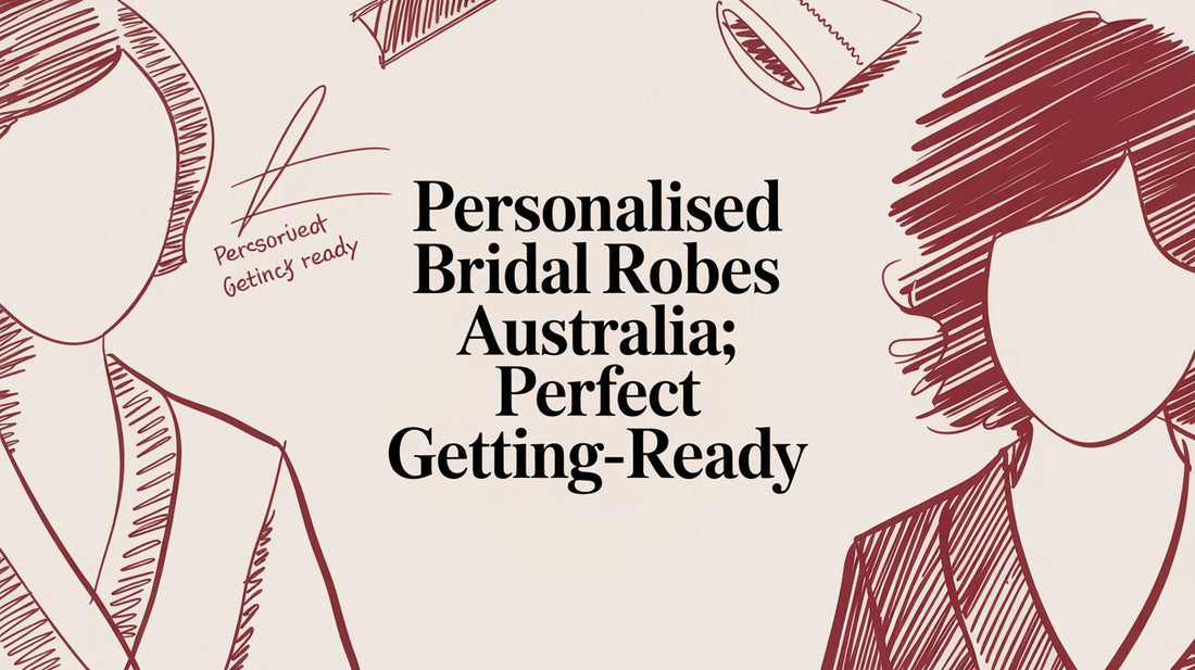 Personalised Bridal Robes Australia: Perfect Getting-Ready