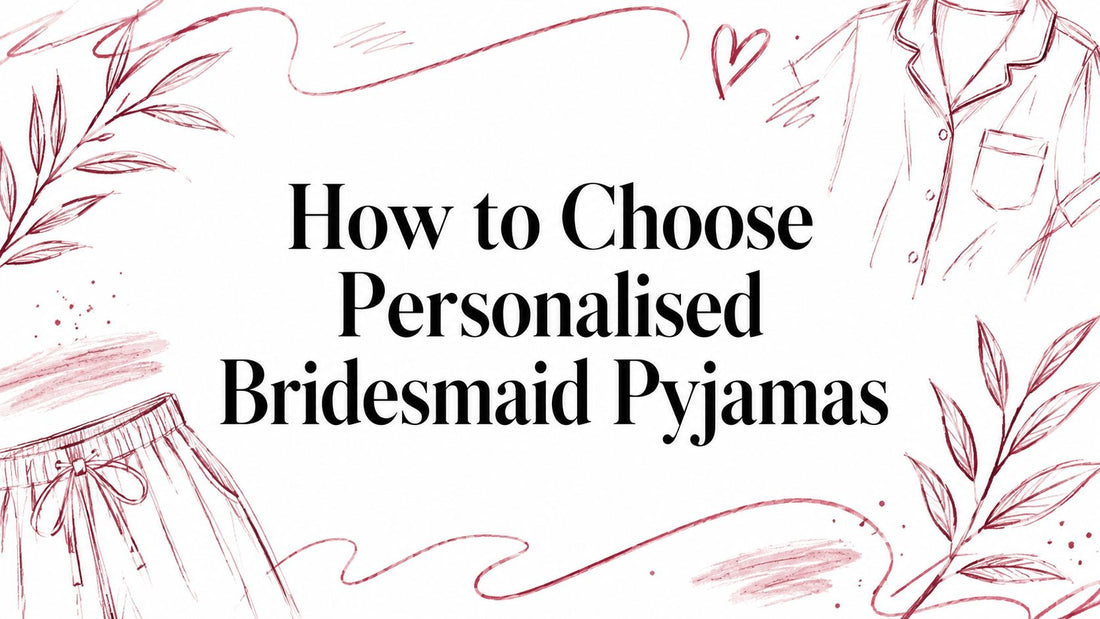 How to Choose Personalised Bridesmaid Pyjamas