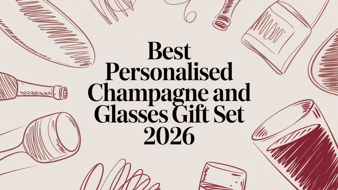 Best Personalised Champagne and Glasses Gift Set 2026