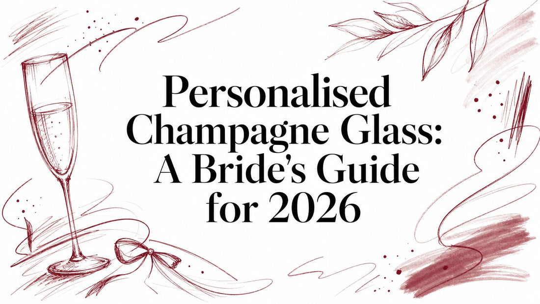 Personalised Champagne Glass: A Bride's Guide for 2026