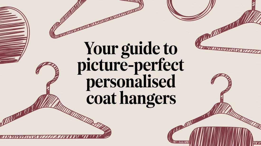 Your Guide to Picture-Perfect Personalised Coat Hangers