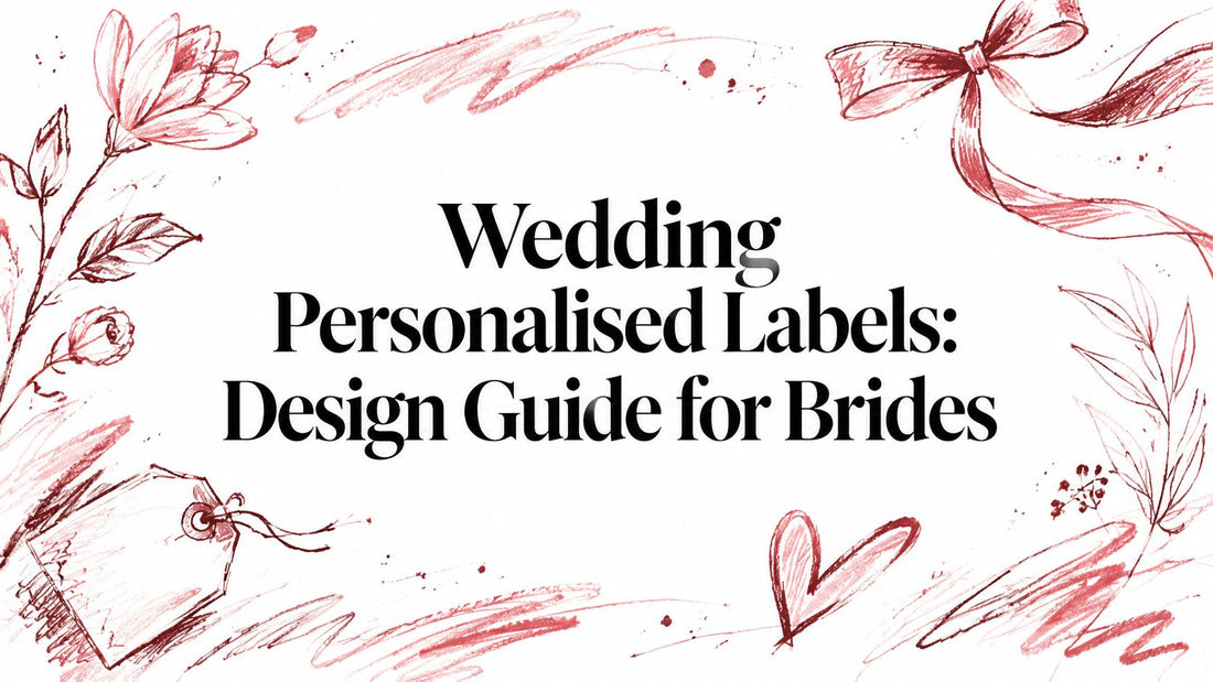Wedding Personalised Labels: Design Guide for Brides
