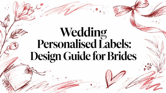 Wedding Personalised Labels: Design Guide for Brides