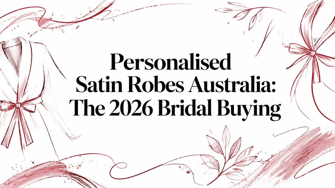 Personalised Satin Robes Australia: The 2026 Bridal Buying