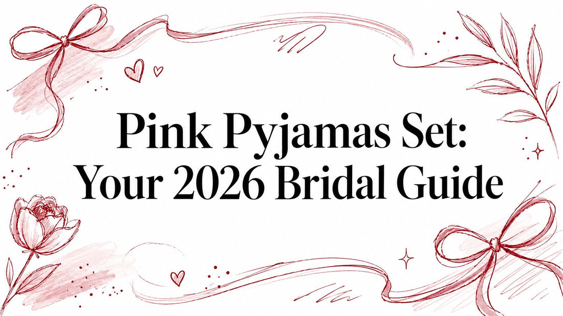Pink Pyjamas Set: Your 2026 Bridal Guide