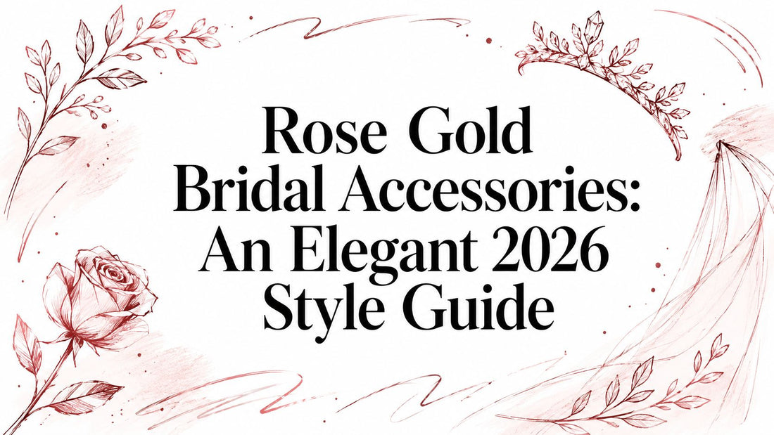 Rose Gold Bridal Accessories: An Elegant 2026 Style Guide