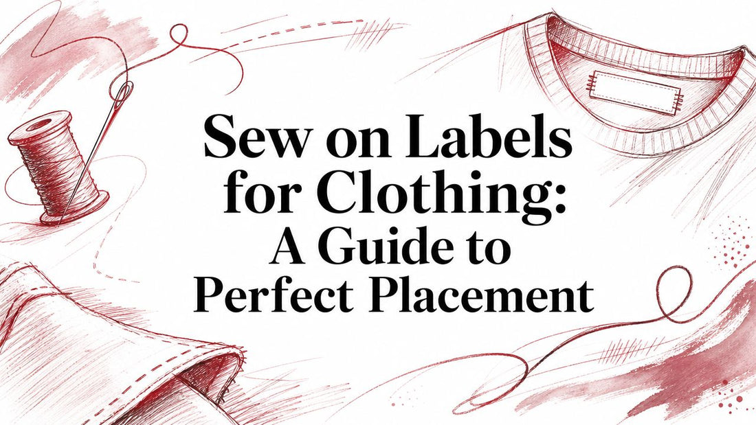 Sew on Labels for Clothing: A Guide to Perfect Placement