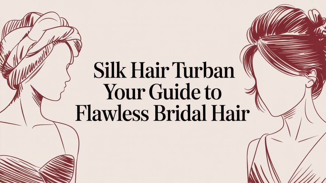A Bride's Guide to the Silk Hair Turban for Flawless Wedding Hair