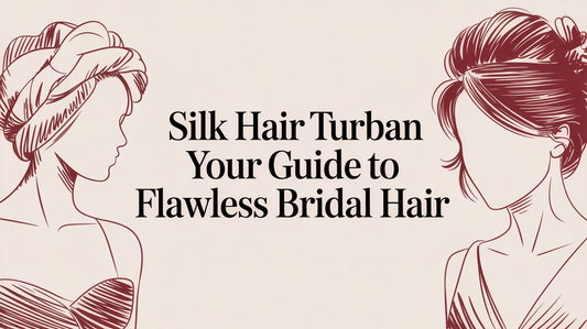 A Bride's Guide to the Silk Hair Turban for Flawless Wedding Hair