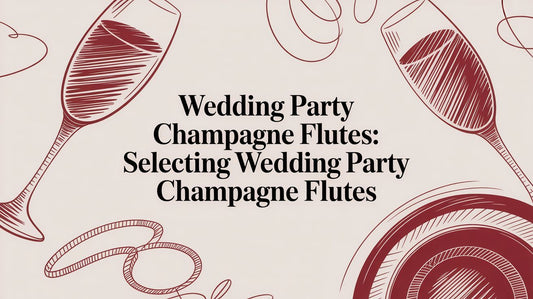 A Guide to Choosing the Perfect Wedding Party Champagne Flutes