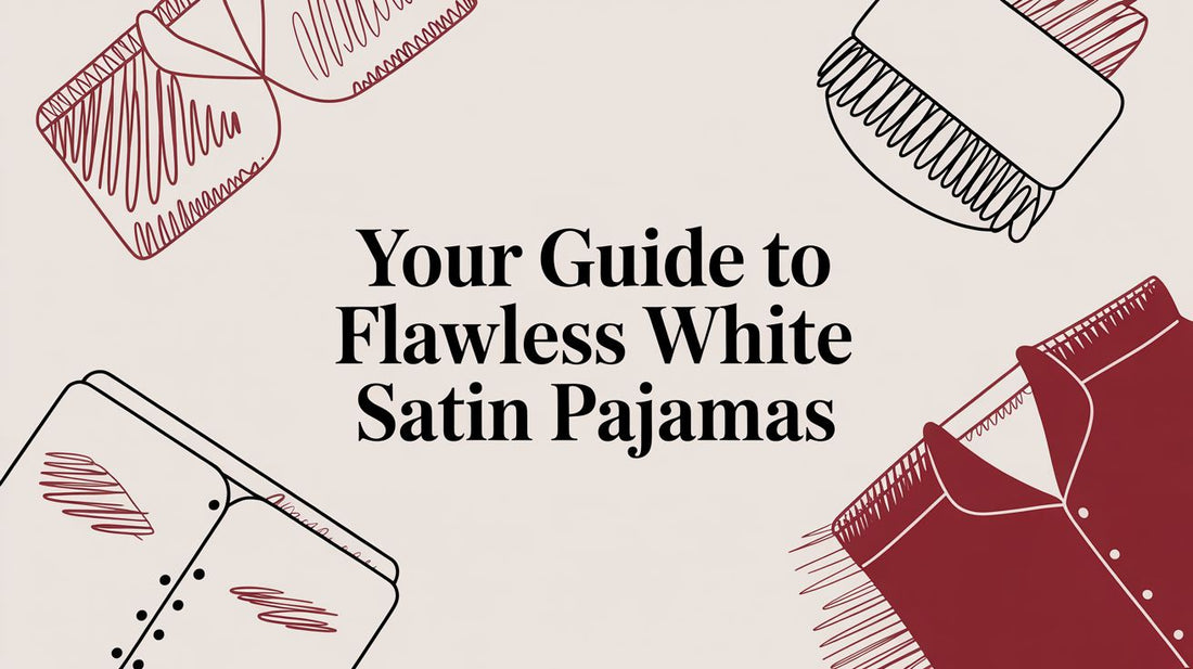 Your Guide to Flawless White Satin Pyjamas