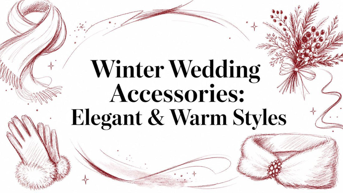 Winter Wedding Accessories: Elegant & Warm Styles