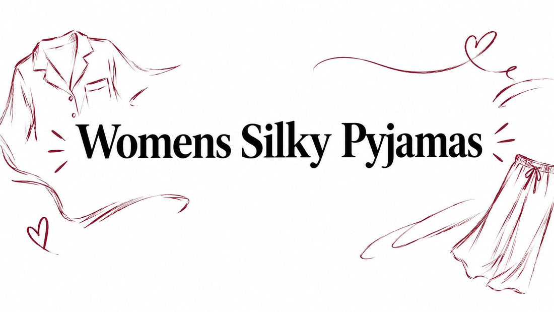 Womens Silky Pyjamas
