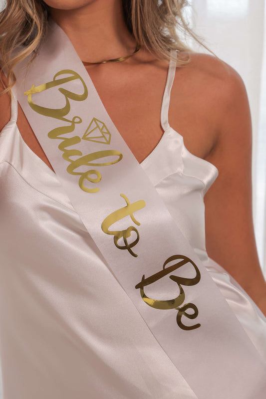 Bridal and Bridesmaid Customised Sashes for Hens Parties - Get Spliced