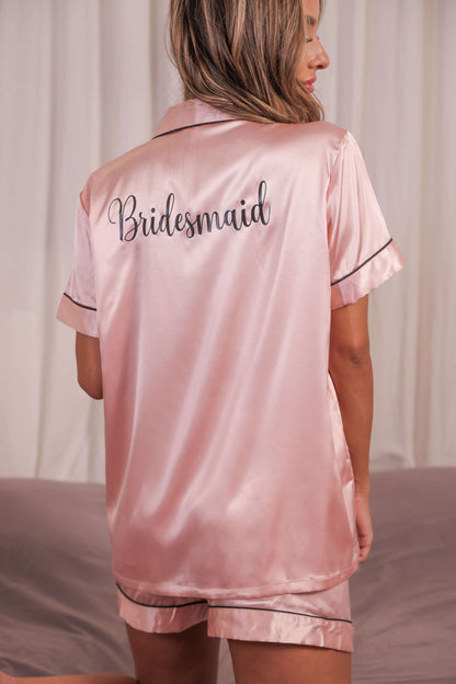 Bridal Satin Pyjamas - Get Spliced