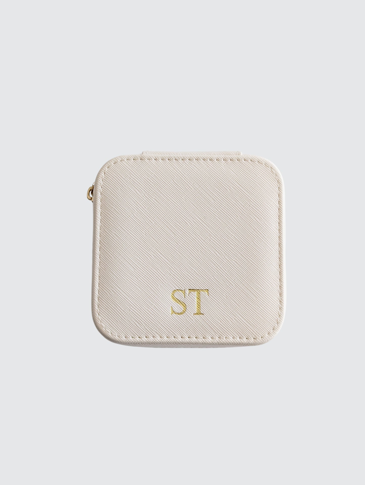 Travel Jewelry Box - Beige