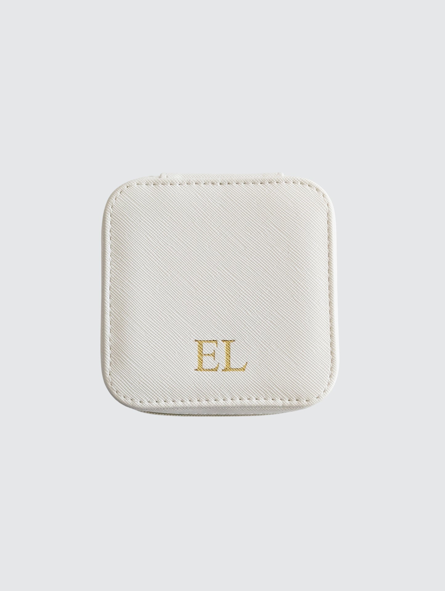 Travel Jewelry Box - White