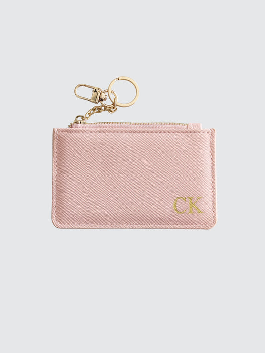 Classic Monogram Key Wallet - Pink