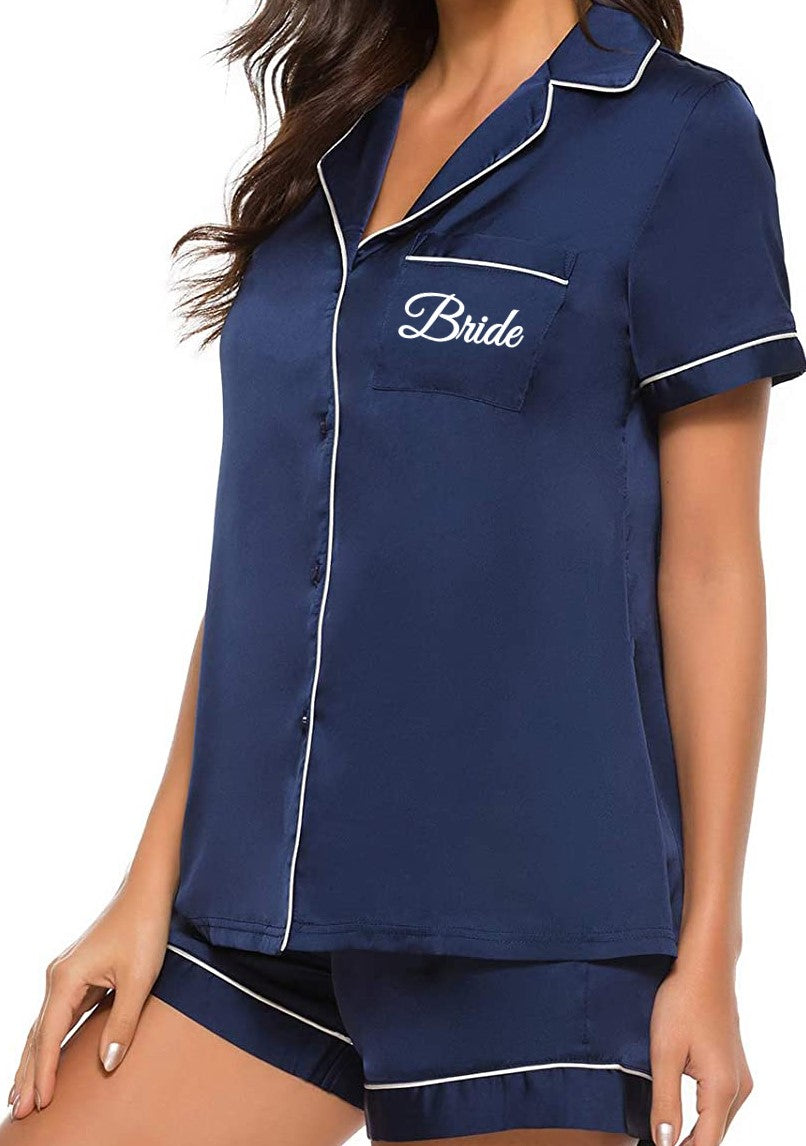 Bridal Satin Pyjamas - Get Spliced