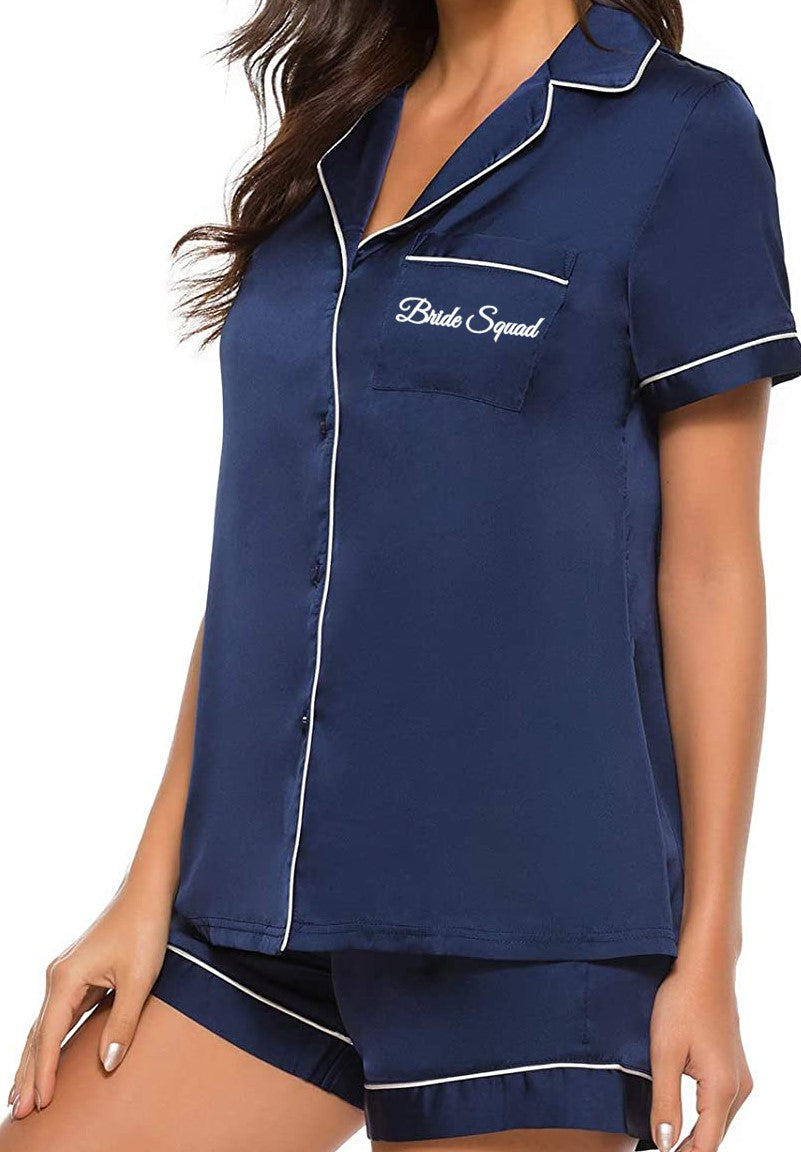 Bridal Satin Pyjamas - Get Spliced