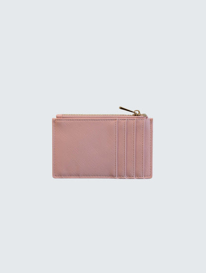 Zipper Cardholder Wallet - Pink
