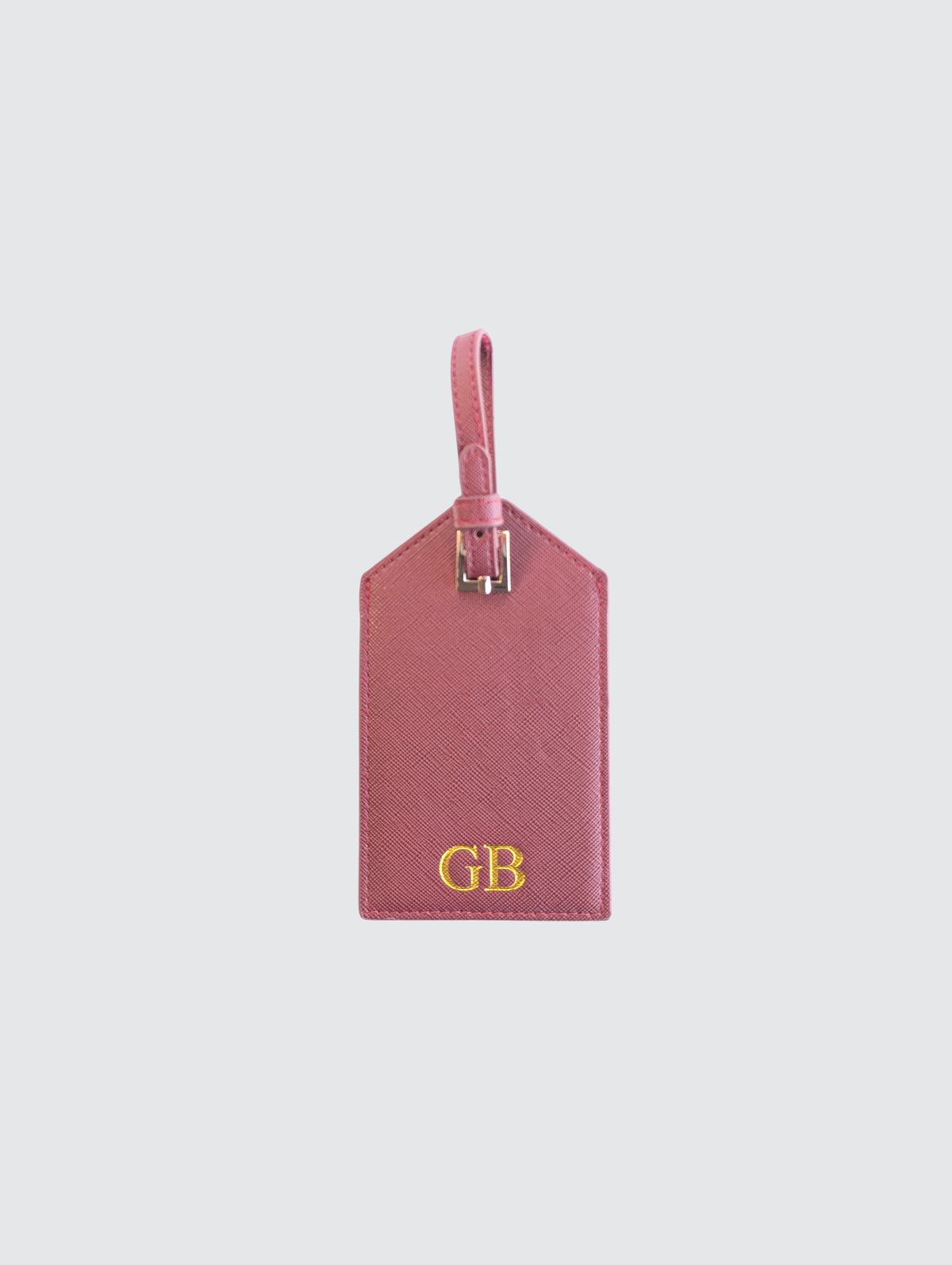 Luggage Tag - Burgundy