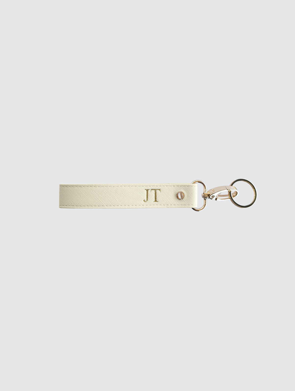 Wristlet Keychain - Beige