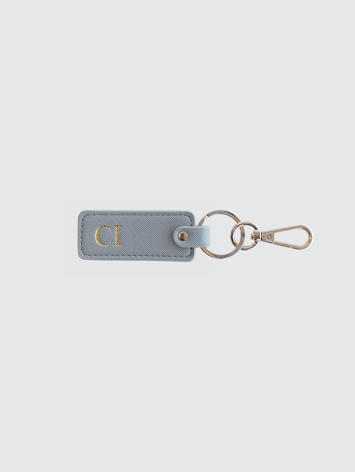 Short Keyring - Grey